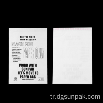 çevre dostu lüks kağıt torba ambalajı geri dönüştürülebilir çanta